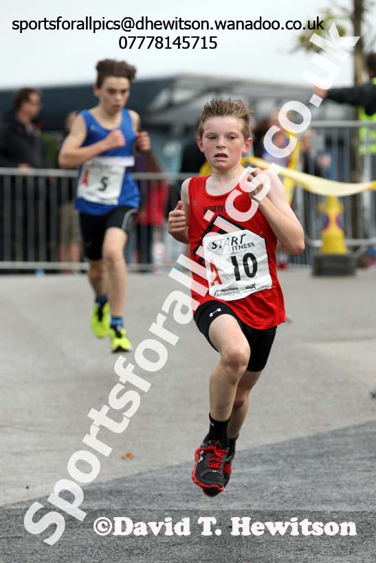 Boys under-13s Northern 6 and 4 Stage Road Relays. Photo: David T. Hewitson/Sports for All Pics